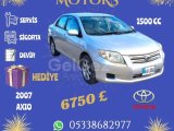 2007 Model Otomatik Toyota Axio