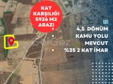 Kat Karşılığı İskele Ötüken'de Muhteşem Fırsat Arazi
