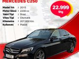 2015 Model Otomatik Mercedes-Benz C Serisi