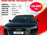 2019 Model Otomatik Audi A8