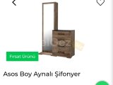 Koala Asos Boy Aynalı Şifonyer