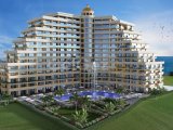 KIBRIS İSKELE BÖLGESİNDE OTEL KONSEPTİNDE ULTRA LÜKS 1+1 VE STUDİO SATILIK DAİRELER