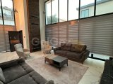 KIBRIS GİRNE OZANKÖY BÖLGESİNDE MUHTEŞEM DAĞ VE DENİZ MANZARALI,ŞÖMİNELİ VE FULL EŞYALI KİRALIK 4+1 LÜKS VİLLA