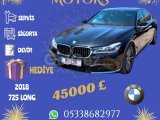 2018 Model Otomatik BMW 7 Serisi