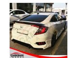 CIVIC FC5 2016-2021 IÇIN UYUMLU TURBO BODY KIT ARKA EK + EGZOZ SETI