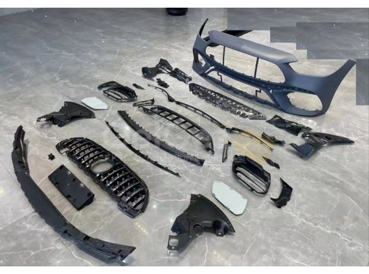 W206 C SERISI İÇİN C63 GÖRÜNÜM ÖN TAMPON & PANJUR