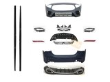W177 SEDAN A SERISI IÇIN UYUMLU AMG GÖRÜNÜ SET (ÖN ARKA TAMPON , DIAMOND PANJUR,MARSPIYEL,EGZOZLAR)