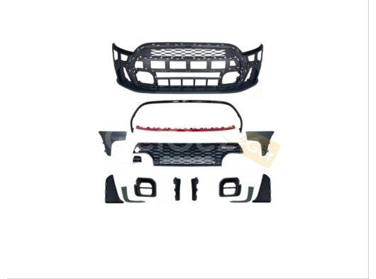 F55 MINI COOPER 2021+ IÇIN JCW ÖN TAMPON SET (MAKYAJLAMA)