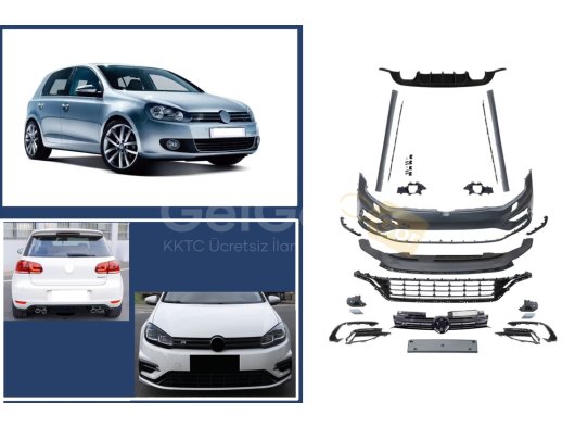 GOLF 6 İÇİN GOLF 7.5 FACELIFT BODY KIT