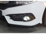 CIVIC FC5 2016-2020 IÇIN UYUMLU ÇIKINTILI ÖN FLAP PIANO BLACK DIZAYN B