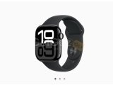 APPLE Smartwatch Watch Series 10 GPS 42 mm, Jet Black Aluminium with Black Sport Band, M/L