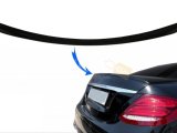 W213 2016-2019 E SERISI IÇIN UYUMLU E63 SPOILER PIANO BLACK