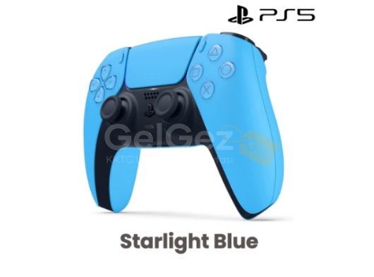 Sony Official Playstation 5 Dualsense Wireless Controller - Starlight Blue (PS5)