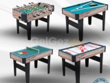 Porodo Lifestyle Multi-Game Table Foosball | Billiards | Hockey | Table Tennis - Brown
