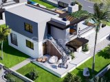 3+1 Villa-Bungalov denizin ilk hattı