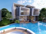 Lapta'da 2+1 yepyeni İkiz villa