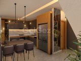 Lapta'da 2+1 yepyeni İkiz villa