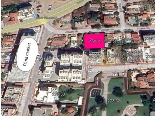 KIZILBAŞ MACRO MARKET ARKASİ APARTMANLİK ARSA