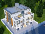 Lefkoşa-K.Kaymaklı'da muhteşem konumda 2+1,80m2 Satılık Daire!!
