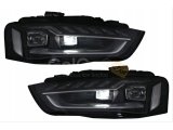 A4 2012-2015 IÇIN UYUMLU LED FAR (FULL LED - 2019+ GÖRÜNÜM) HID XENON FARLI MODEL İÇİN