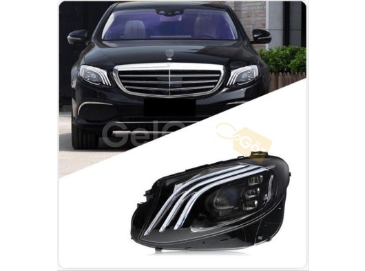 W213 E SERİSİ 2016+ İÇİN MAYBACH GÖRÜNÜM LED FAR