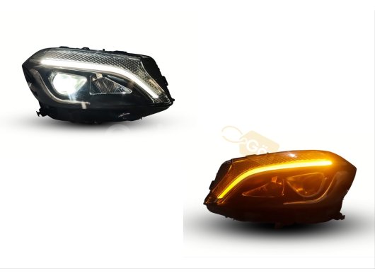 W176 2010-2018 A SERISI IÇIN FULL LED FAR (halojen farlı araçlar için)