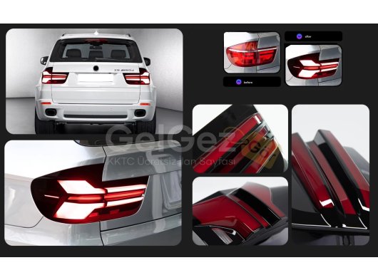 X5 E70 İÇİN 2023+ GÖRÜNÜM LED STOP