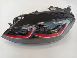 GOLF 7 MK7 2012-2018 IÇIN UYUMLU J LED FAR GTI KIRMIZI