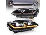 GOLF 7 MK7 2012-2018 IÇIN UYUMLU J LED FAR GTI KIRMIZI