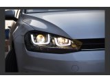 GOLF 7 IÇIN UYUMLU U LED FAR SILVER HARAKETLI SINYAL -(FULL LED-ÇİFT U)