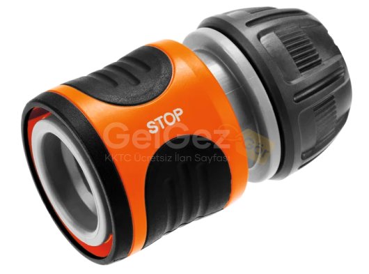 Stoplu Hortum Adaptörü 13mm (1/2")- 15mm (5/8")
