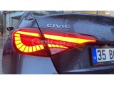 CIVIC FE1 2022+ UYUMLU DRAGON LED STOP - KIRMIZI
