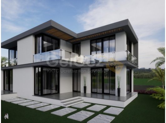 Girne Zeytinlik'te Satılık 4+1 Villa