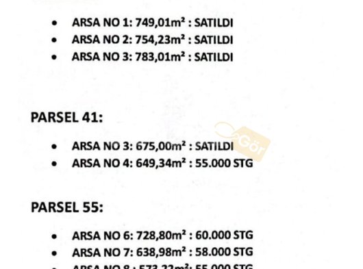 %220 İMAR ORANLI SATILIK ARSALAR