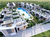 Girne Lapta'da Satılık 1+1 Daire