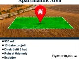 Girne Merkez'de Satılık Apartmanlık Arsa