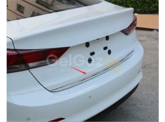 ELANTRA 2016-2019 IÇIN UYUMLU BAGAJ KAPAGI ÇITASI KROM