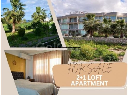 Denize Sıfır Satılık 2+1 Loft Daire