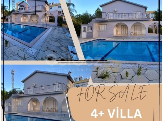 ✨ Lapta, Girne'de 4+1 Havuzlu Villa ✨