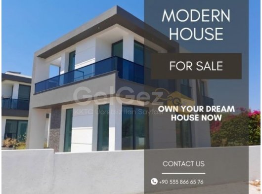 Ozan Köy'de Modern 3+1 villa Sizi Bekliyor!