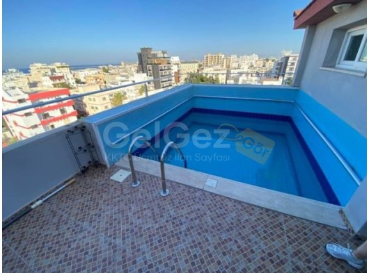 BU FIRSAT KAÇMAZ !!! GAZİMAĞUSA GÜLSEREN BÖLGESİ SATILIK 3+1 DUBLEX HAVUZLU PENTHOUSE