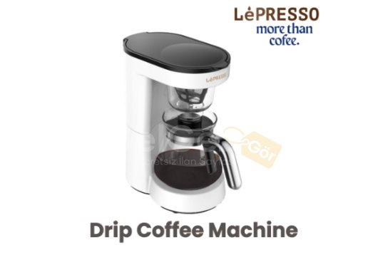 LePresso Drip Coffee Machine BS plug 0.75L - White