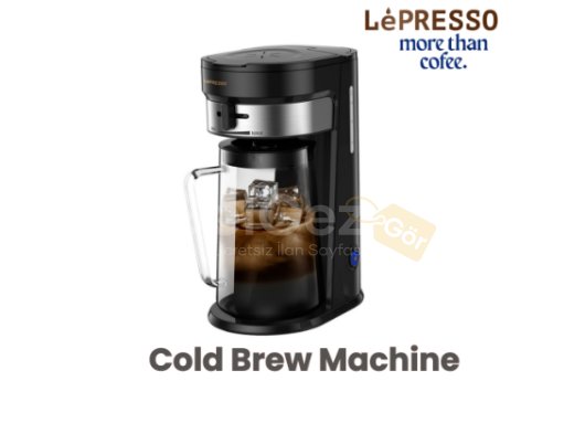 LePresso Cold Brew Machine Ice Coffee & Tea - Black