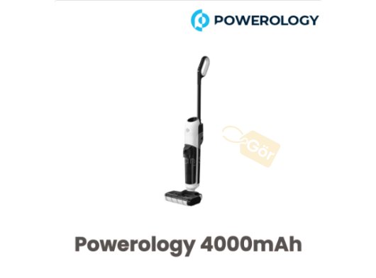 Powerology 4000mAh Çok Yüzeyli Kendini Temizleyen Vakum.