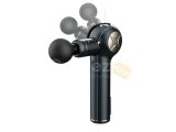 Porodo Lifestyle Adjustable Massage Gun with 5 Heads - Black