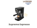 Lepresso Suprema Espresso Machine - Black