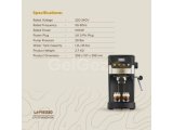 Lepresso Suprema Espresso Machine - Black