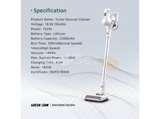 Green Lion Turbo Elektrikli Süpürge