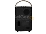 Marshall Tufton Portable Bluetooth Speaker, Black & Brass