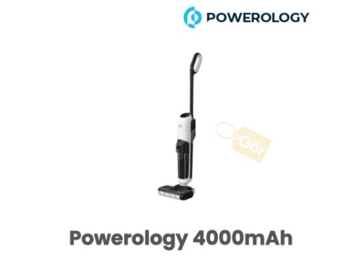 Powerology 4000mAh Çok Yüzeyli Kendini Temizleyen Vakum.